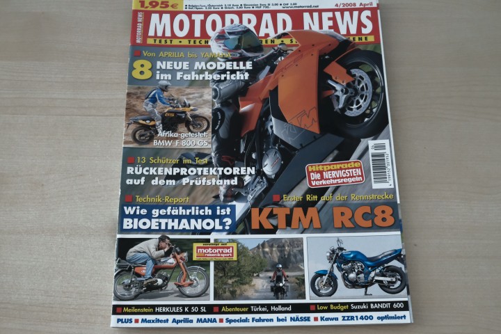Motorrad News 04/2008